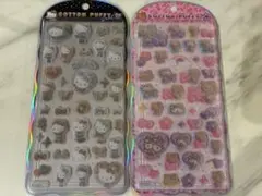 国内正規品　コットンパフィーシール　サンリオ　ハローキティ　日焼け　ギャルキティ