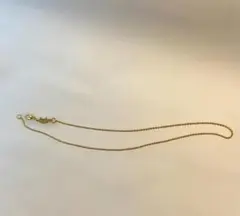 イヴ・サンローラン ネックレス ゴールド色系 チェーン 45cm サイズ