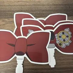 コナン　くら寿司　リボン型キャラクターグッズ 赤