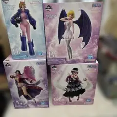 一番くじ　ワンピース フィギュア4体セット