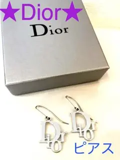 お値下げ❗️★ディオール★ディオールロゴピアス　フィッシャータイプのサムネイル