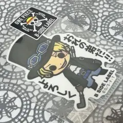 ワンピース サボ B-SIDE LABEL ステッカー