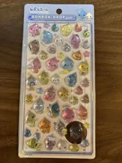 《正規品》ボンボンドロップシール　しずくちゃん　しずくの森のなかまたち