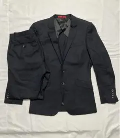 ❗️処分価格❗️【上下セット】スーツ　ストライプ　ネイビー