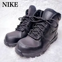 【美品✨】NIKE マノア レザー ブーツ 23.5 ハイカットスニーカー
