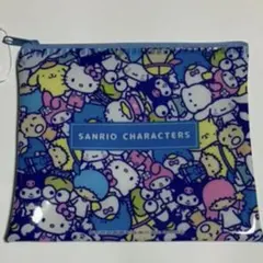 サンリオキャラクターズ　フラットポーチ