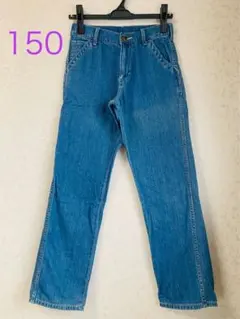 Leeリー キッズ ペインターパンツ デニム ジーンズ 150 中古 双子