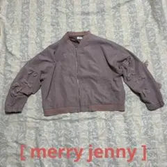 Merry Jenny ジップアップジャケット 薄いピンク Freeのサムネイル