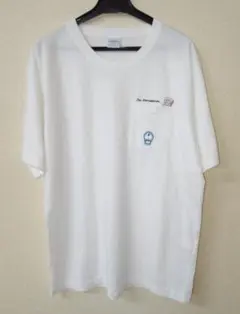 【未使用】I'm Doraemon ドラえもん ポケット付き Tシャツ Lのサムネイル