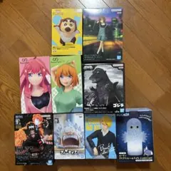 【新品未開封】ワンピース　クレしん　美少女フィギュア等　9体セット　まとめ売り