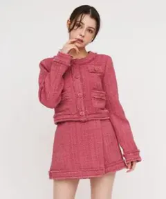 コンパクトツイードジャケット