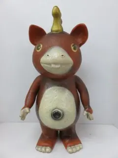 イヌクマ ジャイアント ブースカ 茶成型 クリーム 金冠 約40cm