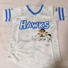 福岡ソフトバンクホークス クレヨンしんちゃんコラボユニフォームL