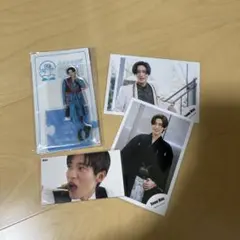 SnowMan 目黒蓮　アクリルスタンド&ポストカード3枚セット