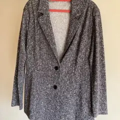 jun ashida 黒と白の　カジュアルジャケット