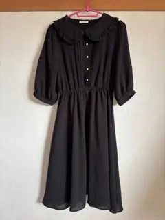 黒ワンピース M