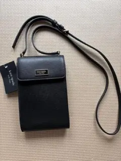 【新品タグ付き】Kate Spade ケイトスペード スマホショルダー ブラック