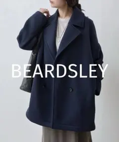 BEARDSLEY ビアズリー ダンボールPコート ネイビー 26SS - メルカリ