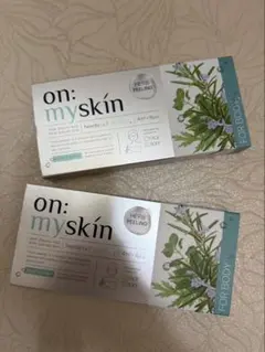 【新品未使用】on: myskin HERB PEELING ボディ用