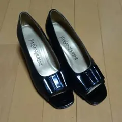 イヴ・サンローラン オープントゥパンプス 35