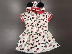 BABYDOLL ミニーマウス柄 半袖ワンピース 110のサムネイル