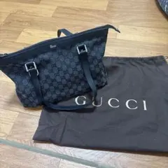 GUCCI ブラック トートバッグ