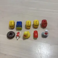 ミニチュアフィギュア 10個セット(バスボールのおもちゃ)