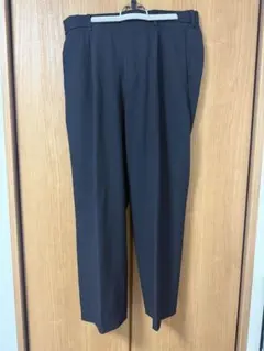 ☆送料込☆UNIQLOタックワイドパンツMサイズネイビー