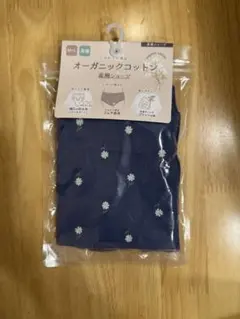 新品·未使用オーガニックコットン 産褥ショーツ 花柄 M-L