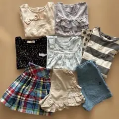 女の子⭐︎ブランド服⭐︎夏服⭐︎おまとめ売り⭐︎8点⭐︎サイズ130