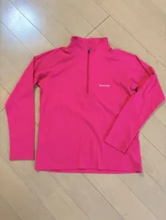 mont-bellハーフジップ長袖Tシャツ美品