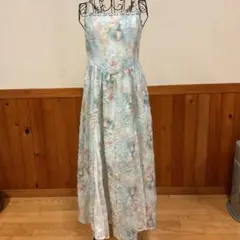 キャミワンピース ロングワンピース 花柄ワンピース axes femme好きな方