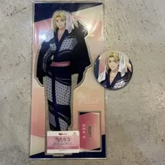 東京リベンジャーズ 描き下ろしイラスト 特大アクリルスタンド＆缶バッジ　龍宮寺