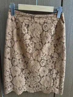 ナチュラルビューティーベーシック　レーススカート