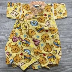 くまのプーさん ベビー甚平 60-70cm
