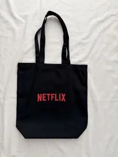 Netflix 【非売品・限定】ポッドフリックス 秘密の発信局 トートバッグ 黒のサムネイル