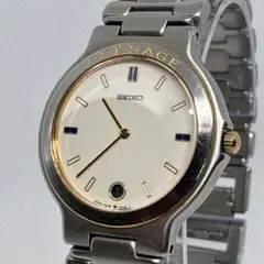 新品電池・美品】セイコー プレサージュ 9539 ゴールド 33mm 稼働 