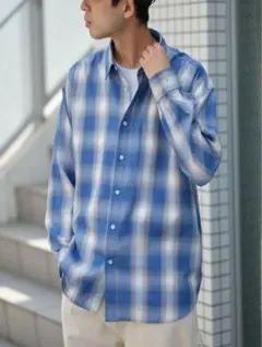 オンブレチェックシャツ　チャオパニックティピー