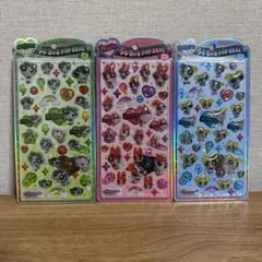 【正規品】パワーパフガールズ うるうるPOPシール 3種セット