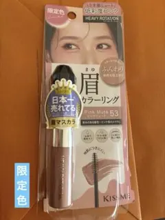 【限定色】KISS ME ヘビーローテーション 眉マスカラ ピンクミュート 53