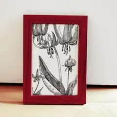 ペン画 原画 ポストカード「第三章・春」 手描き アート 一点物