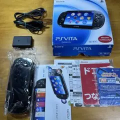 PSVITA 1000 本体 クリスタルブラック ほぼ新品 5933