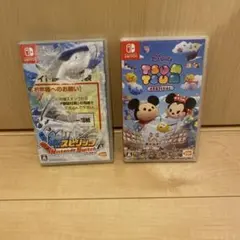 任天堂　スイッチ　カセットケース　【空ケースのみ】 釣りスピリッツ　ツムツム