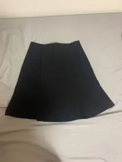 マッシュマッシュ 黒 フレアスカート