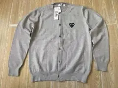 【未使用】GRAY カーディガンM-L#30