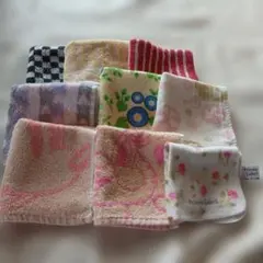 タオルハンカチ 9枚セット