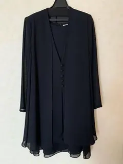 黒　フォーマルワンピース　ジャケット　9号
