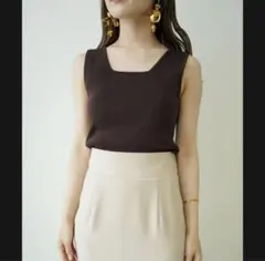 acka square knit tankのサムネイル