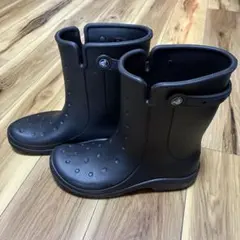 r*9様 Crocs ブラック 長靴のサムネイル