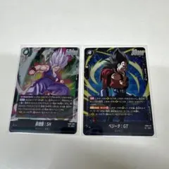 ドラゴンボール　カード　孫悟飯　ベジータ　SR